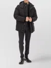 Fay Quilted Hooded Jacket Adjustable Cuffs