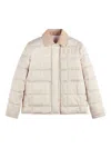 Fay Quilted Jacket In Neutral