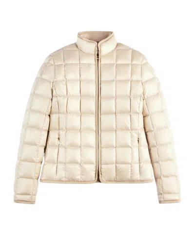 Fay Quilted Jacket In Neutral