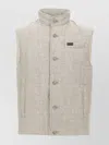 Fay Button-fastening Quilted Gilet