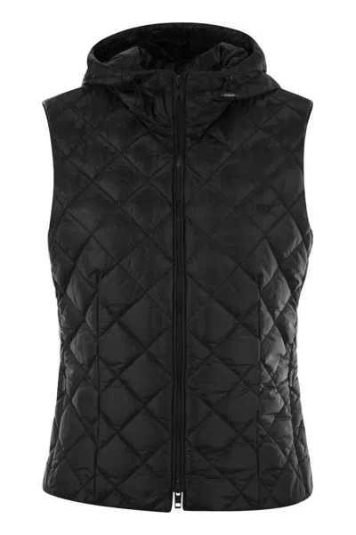 FAY FAY QUILTED NYLON WAISTCOAT