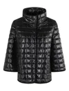 Fay Quilted Puffer Jacket In Black