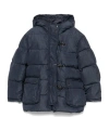 Fay Quilted Puffer Jacket In Black