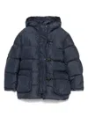 Fay Quilted Puffer Jacket In Blue