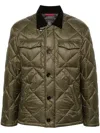 Fay Men's Padded Jacket For Fall/winter 2025 In Green