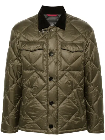 FAY QUILTED SHIRT JACKET