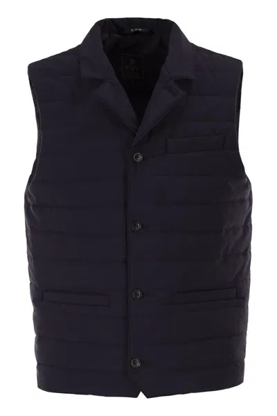 Fay Quilted Stretch Nylon Waistcoat