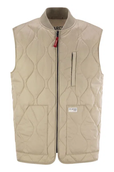 FAY FAY QUILTED VEST - FAY ARCHIVE