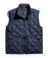 Fay Quilted Vest In Black
