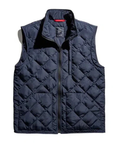 Fay Quilted Vest In Black