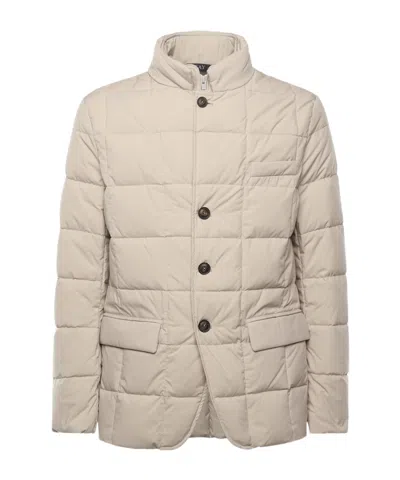 FAY FAY QUILTED ZIP-CLOSURE COAT