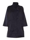 Fay Short High Collar Waterproof Jacket In Black