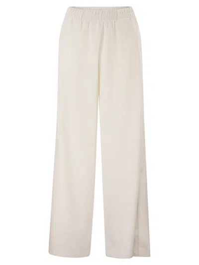 Fay Hogan Beatles Chelsea H692 Black Leather In White
