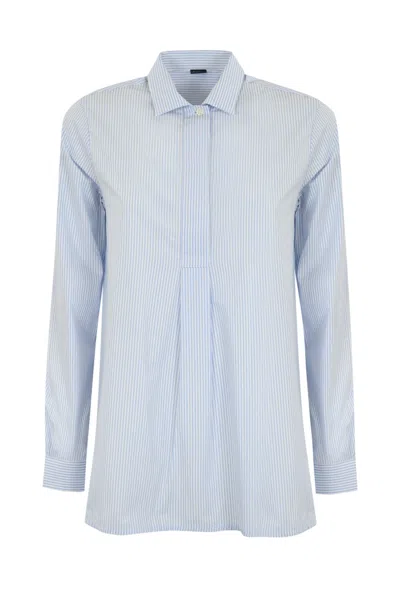 Fay Regular Striped Cotton Shirt