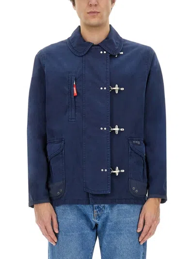 FAY RELAXED-FIT JACKET WITH BUTTON-UP FRONT