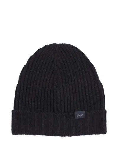 FAY RIBBED BEANIE HAT