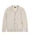 Fay Ribbed Knit Jacket In Neutral