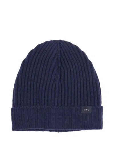 FAY RIBBED WOOL HAT