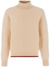 Fay Cream Wool Sweater In Neutrals