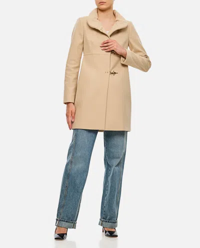 Fay Romantic Coat In White