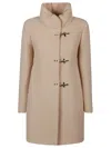 Fay Romantic Coat In Nudo