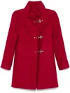 Fay Romantic Coat In Red