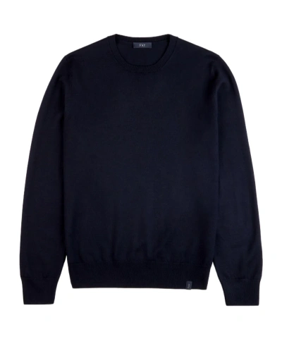 Fay Round-neck Pullover In Black