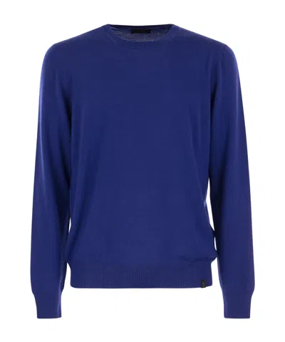 FAY ROUND NECK WOOL