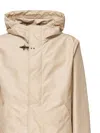 Fay Sand Technical Poplin Short Parka