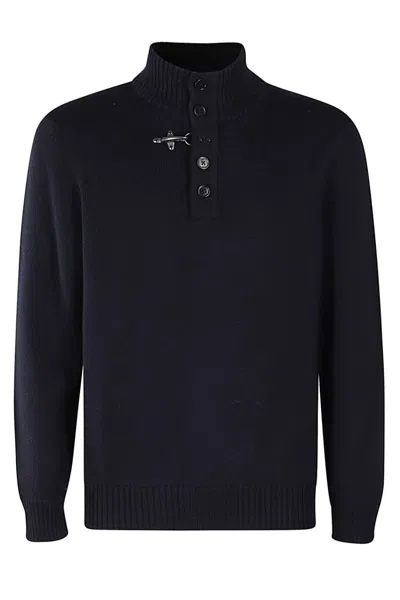 FAY SHAVED WOOL KNIT PULLOVER