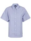 Fay Stripe Shirt In Blue