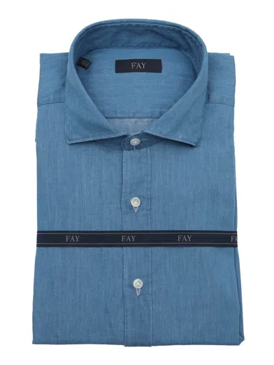 Fay Shirt In Blue