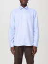 Fay Shirt  Men Color Sky In Gnawed Blue