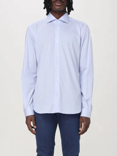 Fay Shirt  Men Color Striped In Gestreift