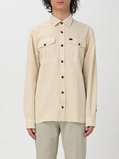 Fay Shirt  Men Color Yellow Cream