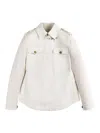 Fay White Collared Jacket In White