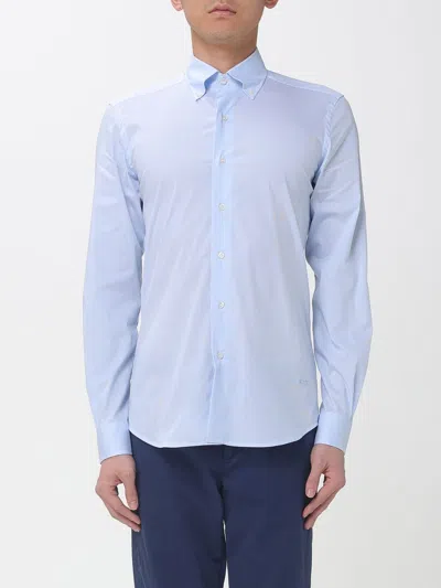 Fay Shirt Man  In Blue