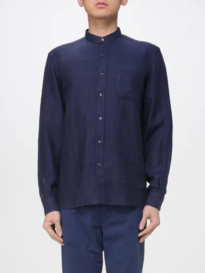Fay Shirt Man  In Blue