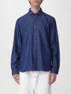 Fay Cotton Shirt In Blue