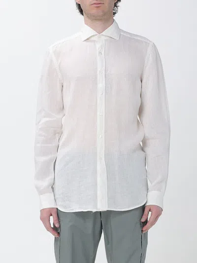 Fay Shirt  Men Color Yellow Cream In White