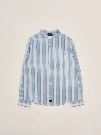 Fay Kids' Shirt Shirt In Blue