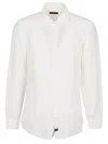 Fay Camicia Collo Francese Tinto Capo Shirt In White