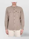 Fay Shirt With Button-down Collar And Pockets