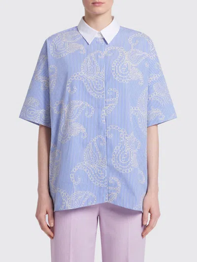 Fay Comfort Fit Shirt In Blue