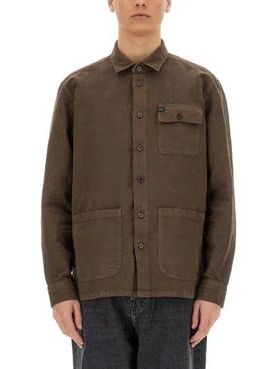 Fay Shirts In Brown