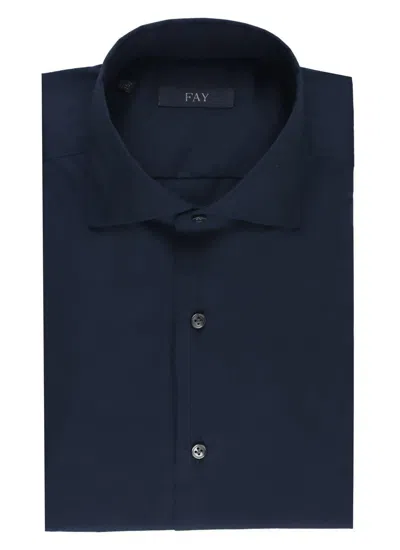 Fay Shirts In Blue