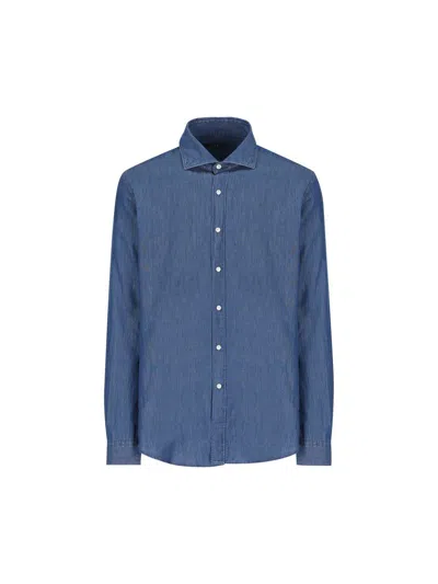 Fay Shirts In Blue
