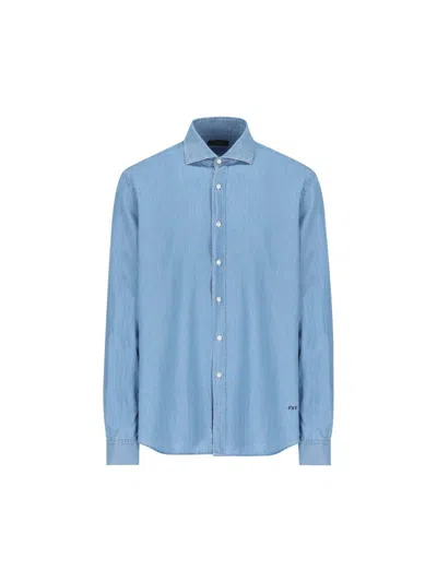 Fay Shirts In Blue