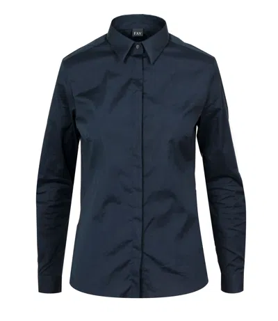 Fay Shirts Blue