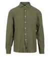 Fay Military Green Shirt In Green